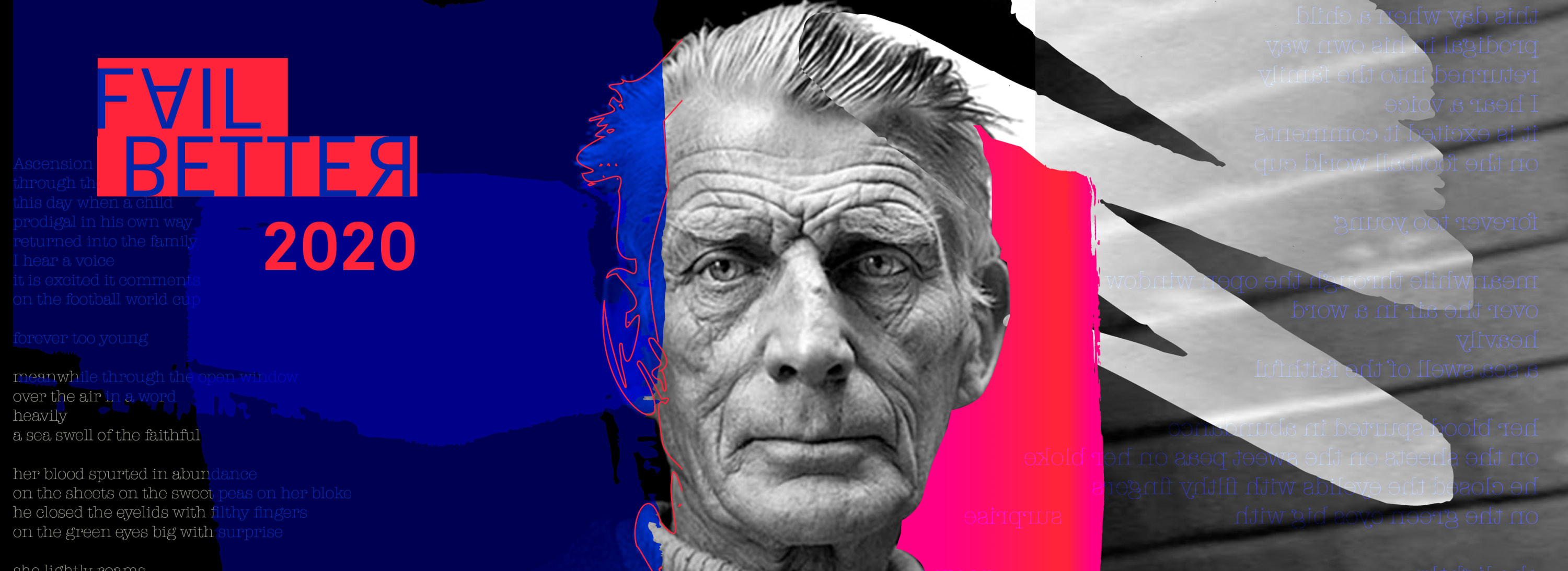 Profile image of poet Samuel Beckett